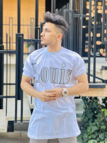 Men's long sleeve T-shirt سفید