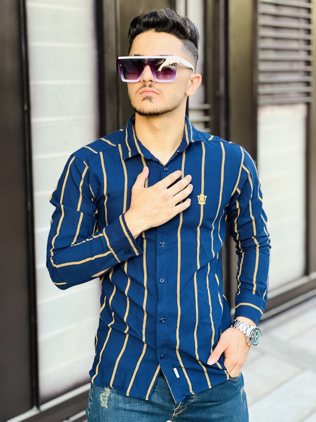 پیراهن راه راه مردانه ترک2