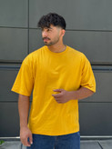 تیشرت بیسیک ساده زرد