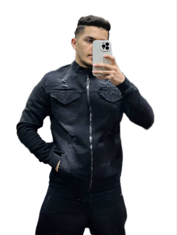 کت لی استین دورس رنگ مشکی