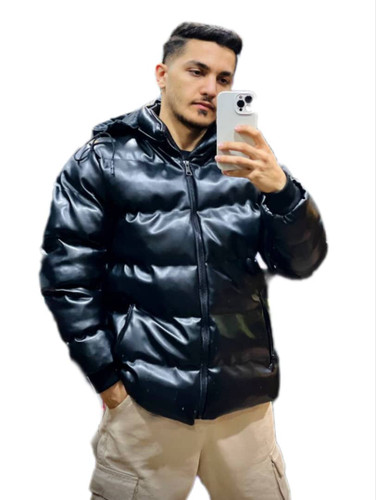 کاپشن چرم داخل خز دار الیافی