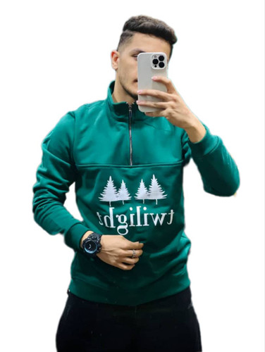 دورس نیم زیپ سبز