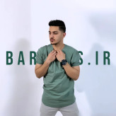 تیشرت بیسیک استین کش زیتونی