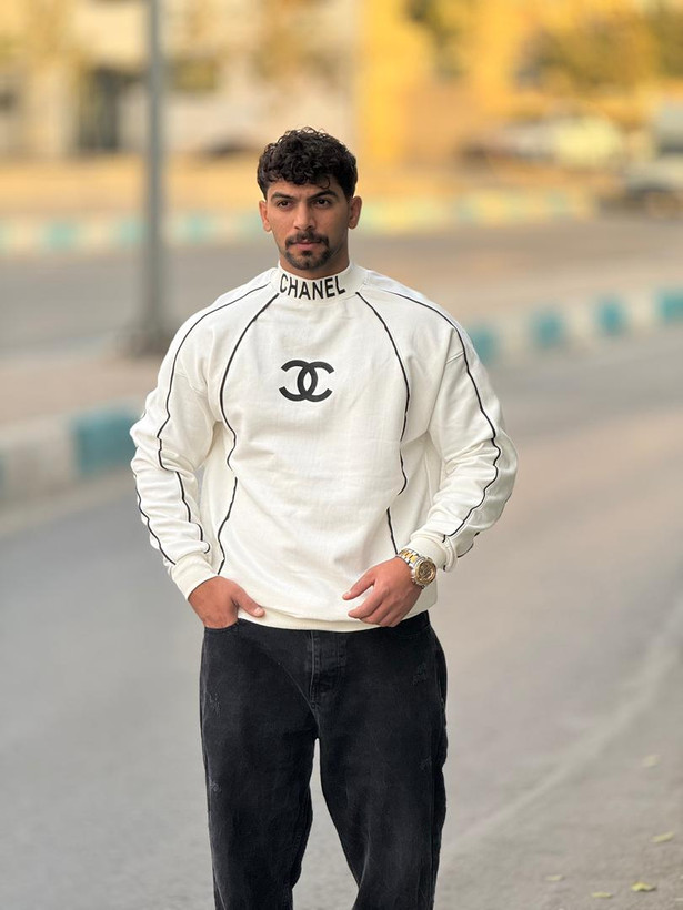 دورس سه نخ پنبه خار خورده چنل سفید