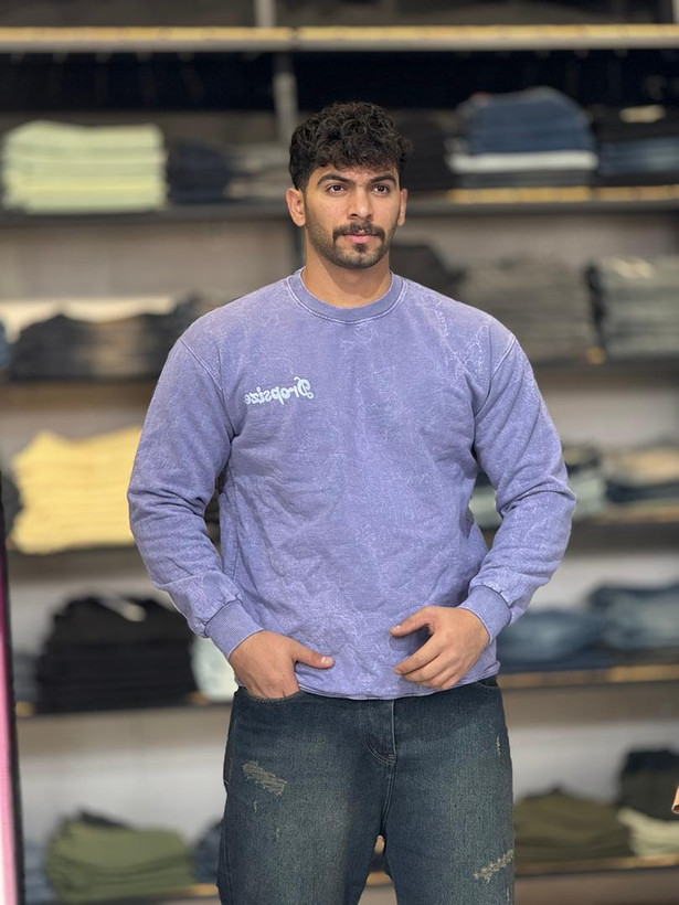 دورس طرح گل رز جلو چاپ بنفش