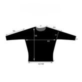 دورس بافت رینگی سفید مشکی اندازه گیری