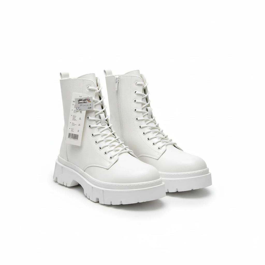 بوت مردانه برشکا سفید